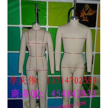 杭州服裝打版公仔，杭州板房試衣公仔