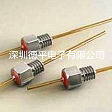 供應(yīng)4M3螺紋式C型穿心電容，102pF陶瓷饋通濾波器