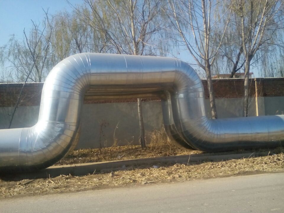 聚氨酯設備保溫施工巖棉管鐵皮管道保溫工程
