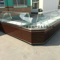 鑫辰超市不銹鋼涼菜柜，面食展示柜，熟食展示柜