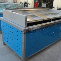 鑫辰循環(huán)水貝類展示臺 超市不銹鋼展臺，XC-C海鮮展臺