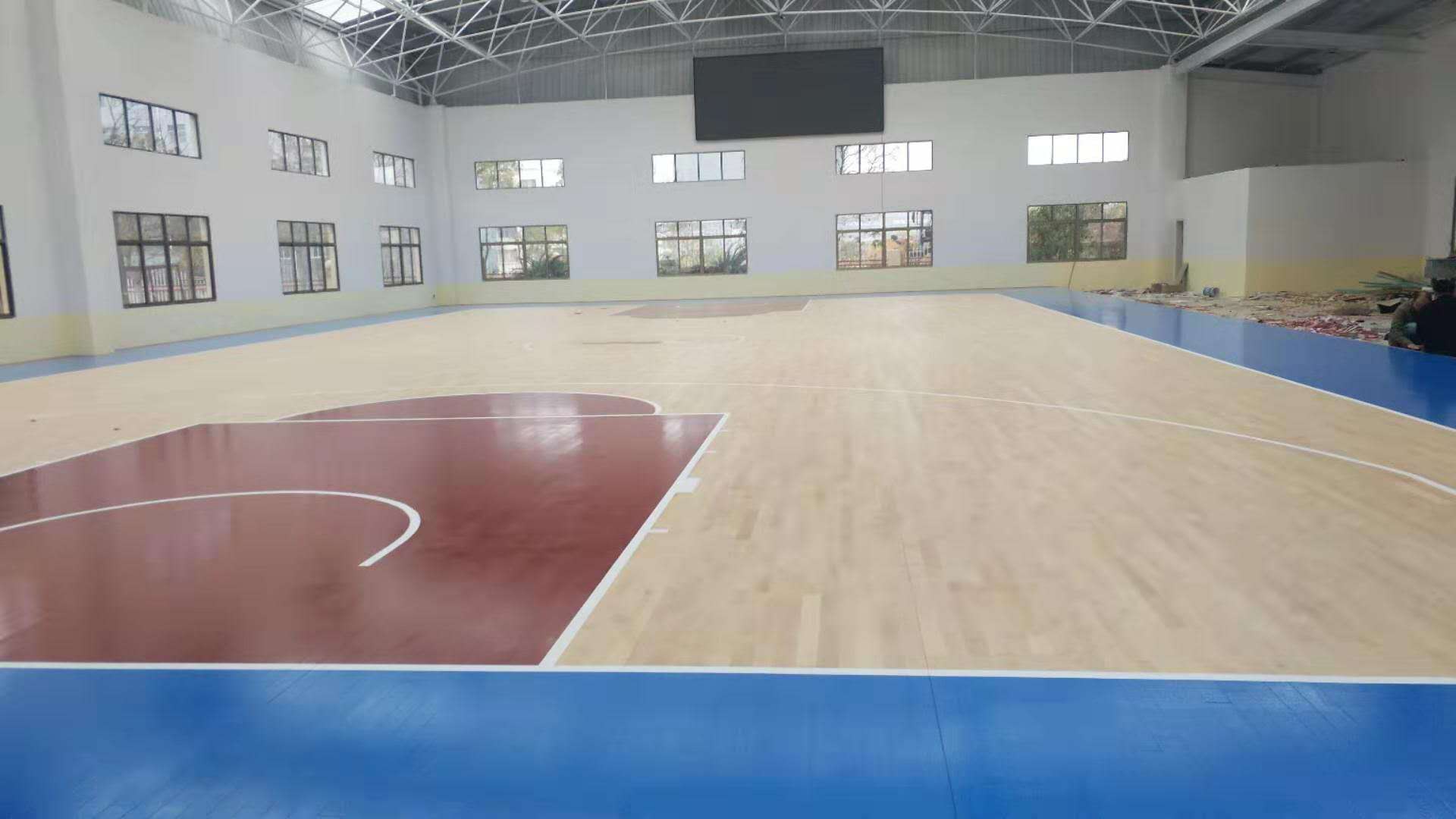 體育木地板，籃球木地板，羽毛球木地板，舞臺(tái)木地板廠家