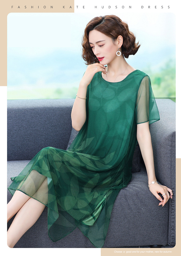 中大淑連衣裙_大碼女裝_廣州女裝折扣批發(fā)市場(chǎng)
