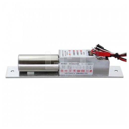 LCJ力士堅電插鎖EC200B，2線電控鎖，暗裝