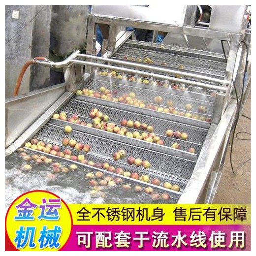可定制氣泡清洗機(jī) 凈菜加工流水線 菠菜油菜黃瓜芹菜洗菜機(jī)