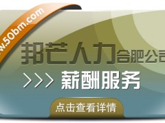 合肥邦芒*薪酬服務 企業(yè)薪酬管理的省心助手